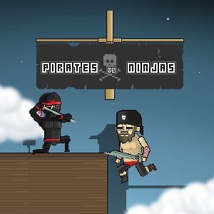 Image Pirates vs Ninja