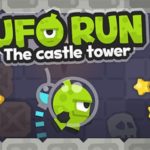 Ufo Run. The castle tower