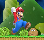 Super Mario VS Pou