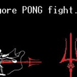 Pong style Undertale battle